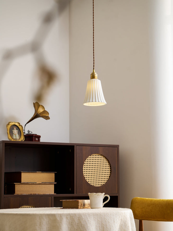 Lampa Wisząca Ceramiczna Trumpet