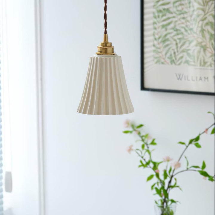 Lampa Wisząca Ceramiczna Trumpet