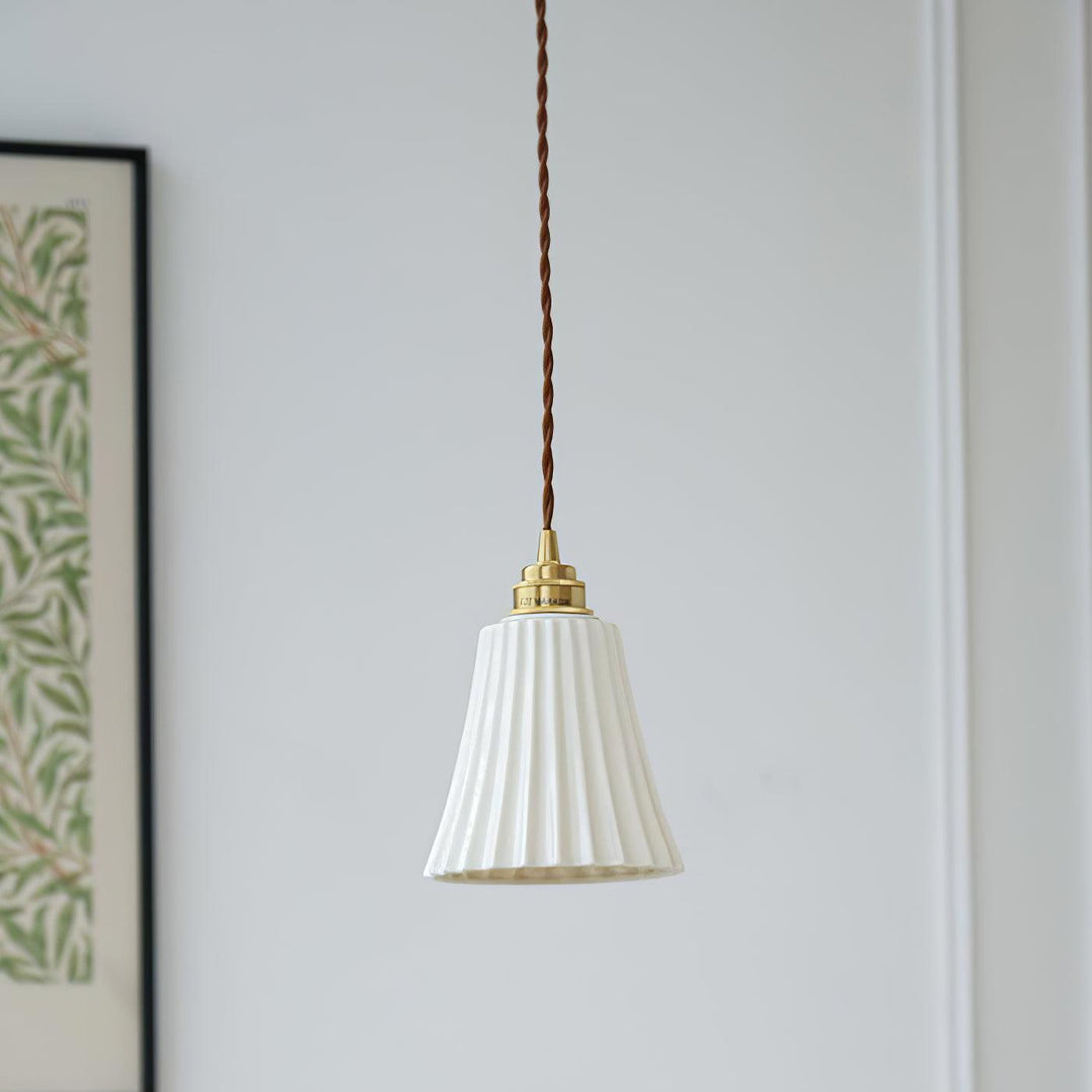 Lampa Wisząca Ceramiczna Trumpet