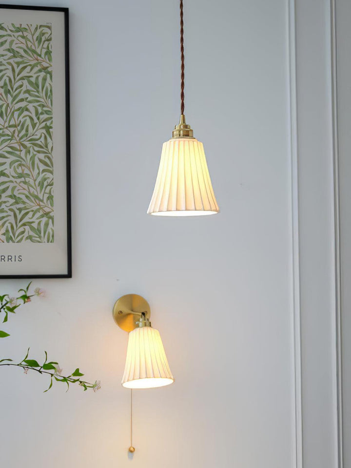 Lampa Wisząca Ceramiczna Trumpet