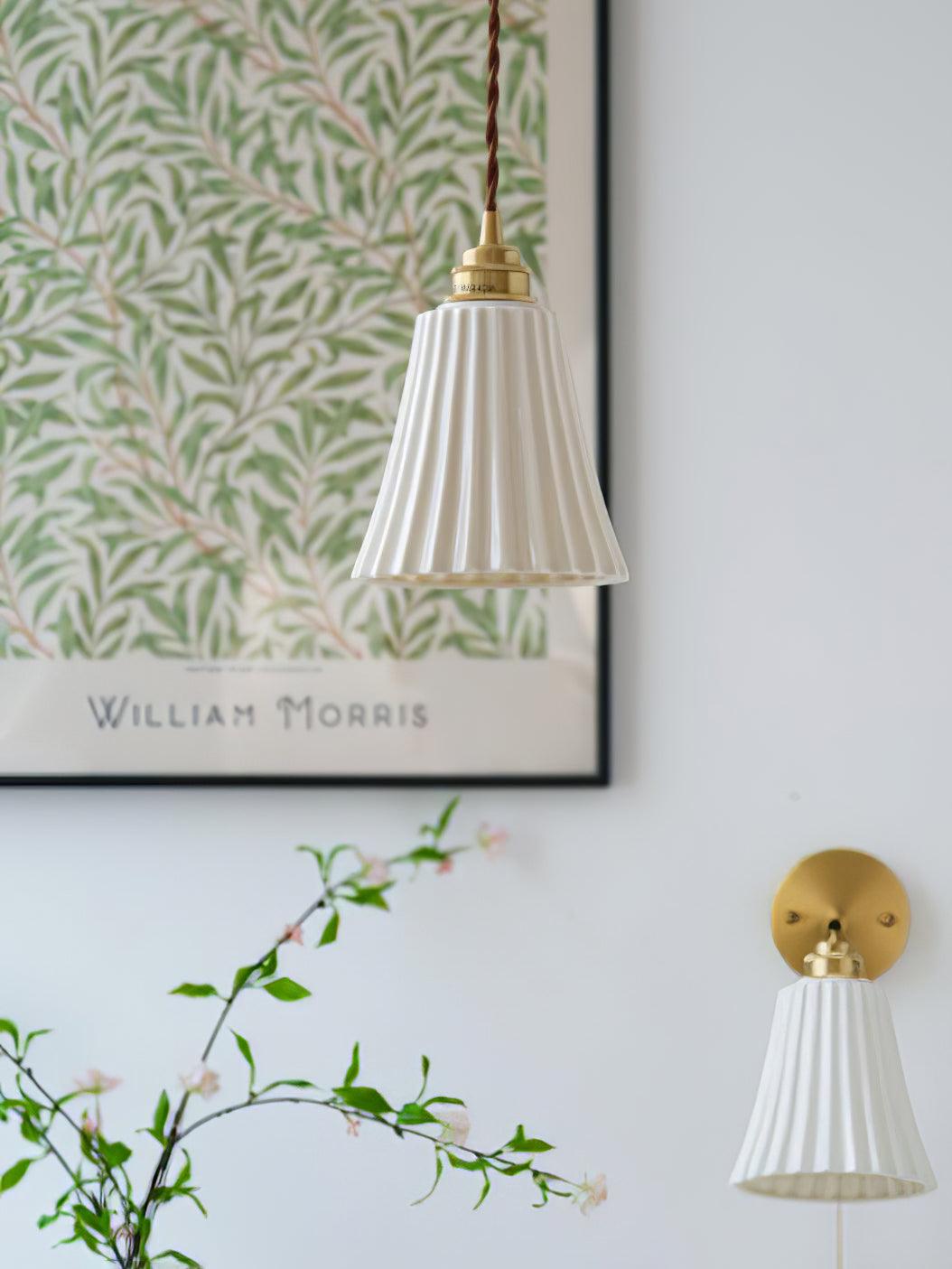Lampa Wisząca Ceramiczna Trumpet