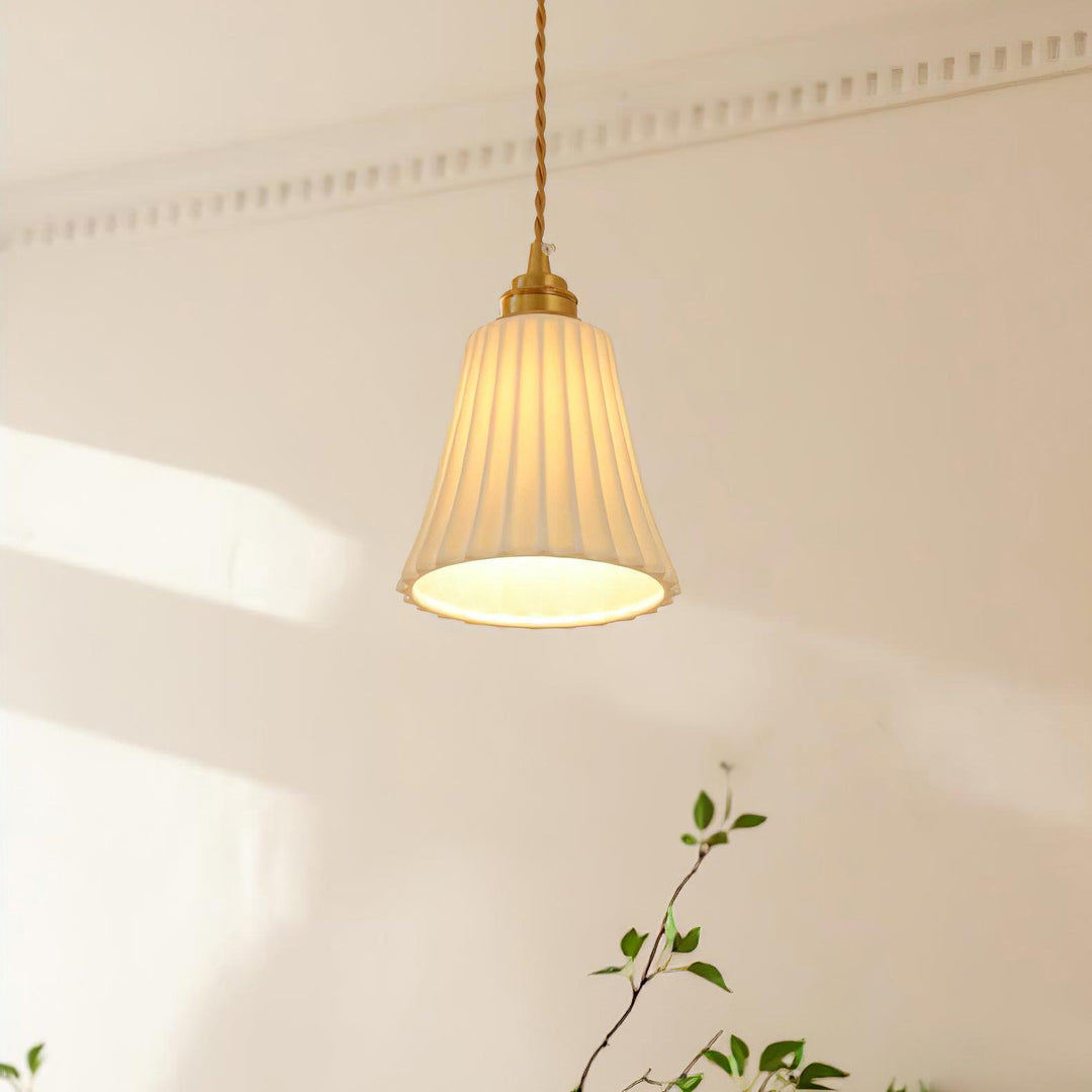 Lampa Wisząca Ceramiczna Trumpet