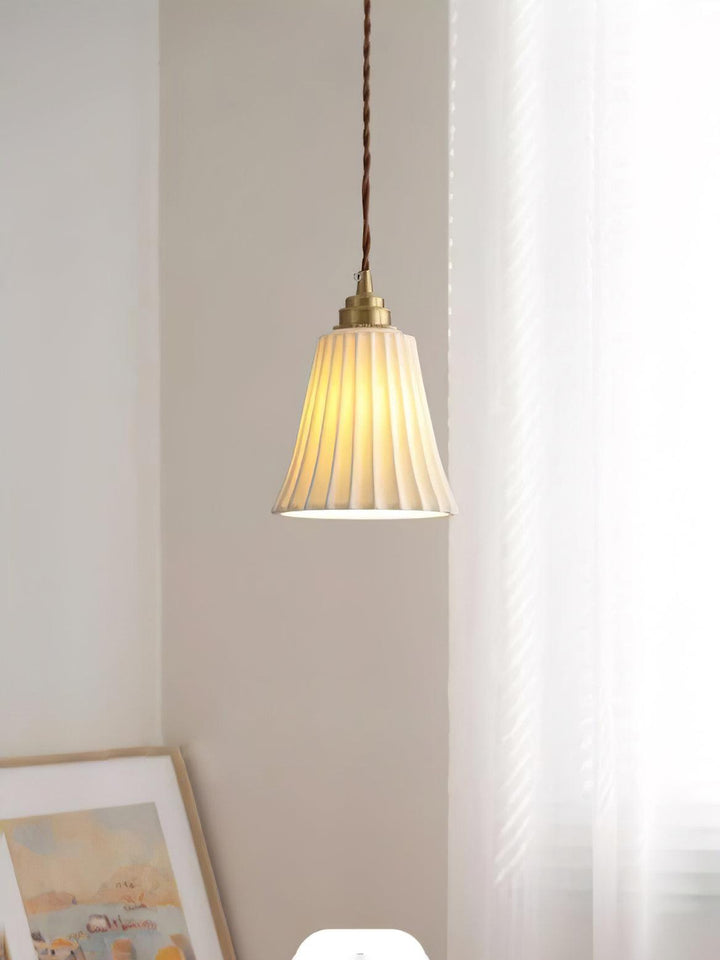 Lampa Wisząca Ceramiczna Trumpet