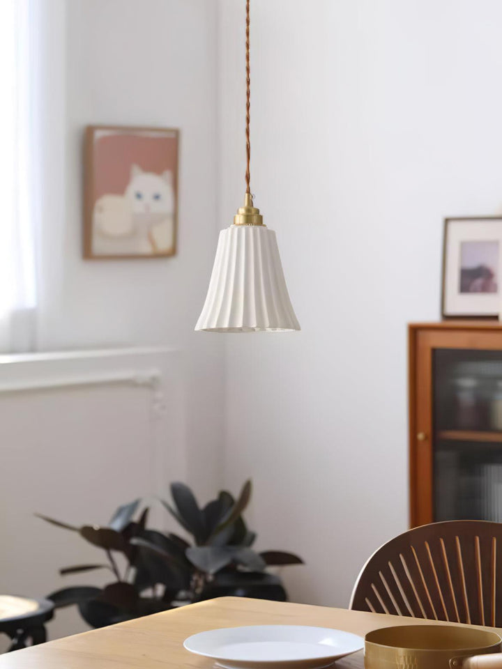 Lampa Wisząca Ceramiczna Trumpet