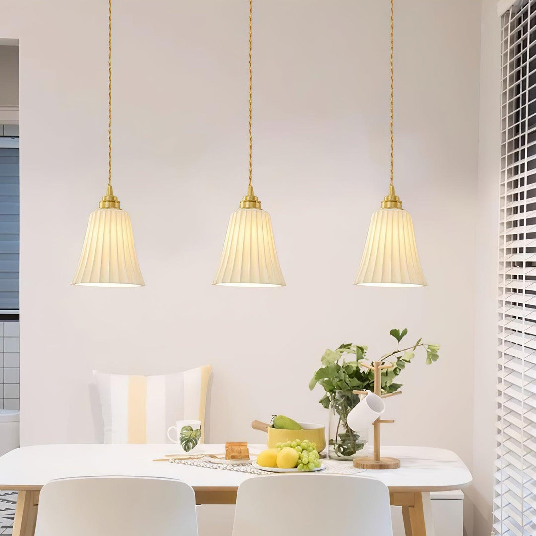 Lampa Wisząca Ceramiczna Trumpet