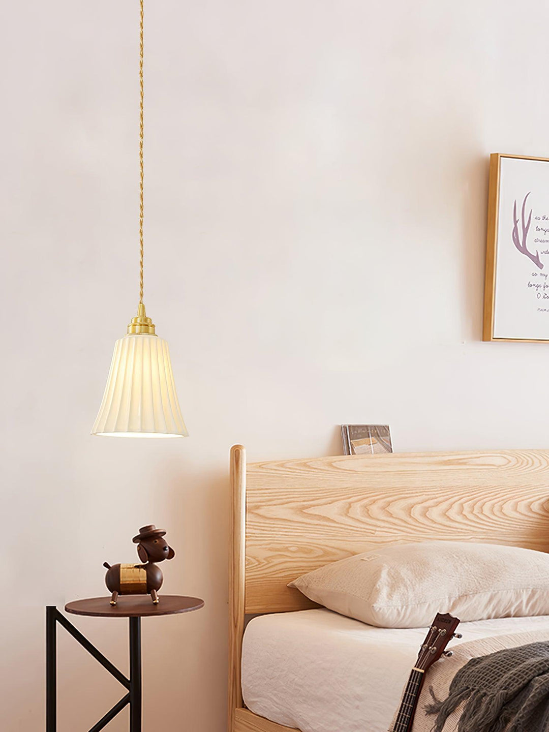 Lampa Wisząca Ceramiczna Trumpet