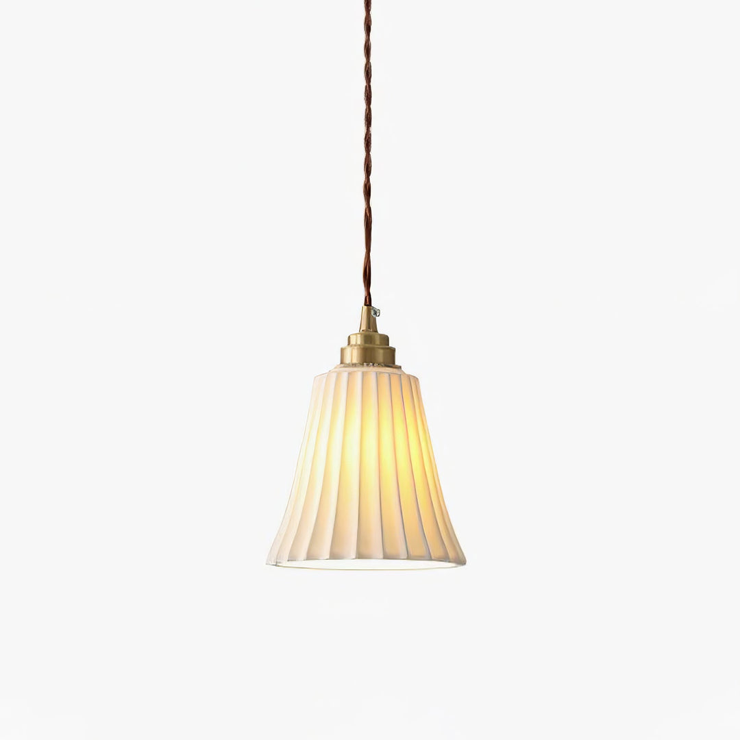Lampa Wisząca Ceramiczna Trumpet