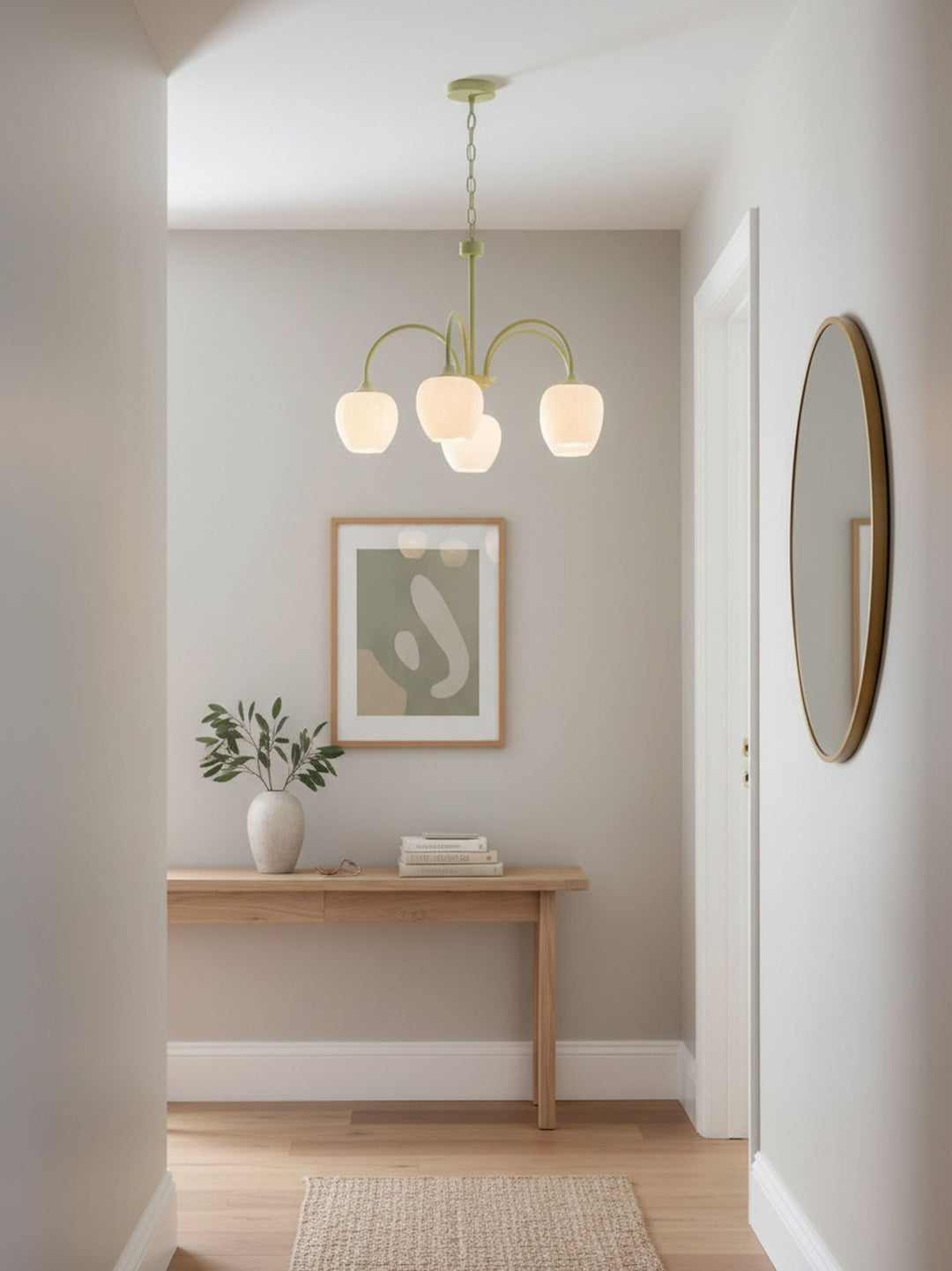 Żyrandol Tulip Matcha