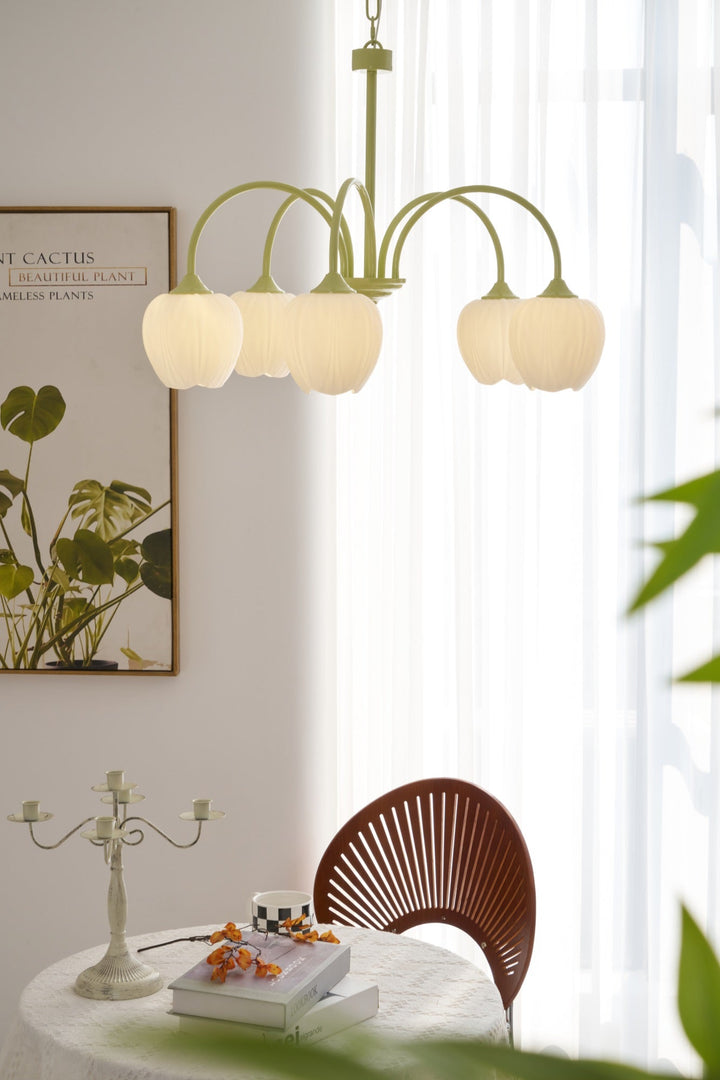 Żyrandol Tulip Matcha