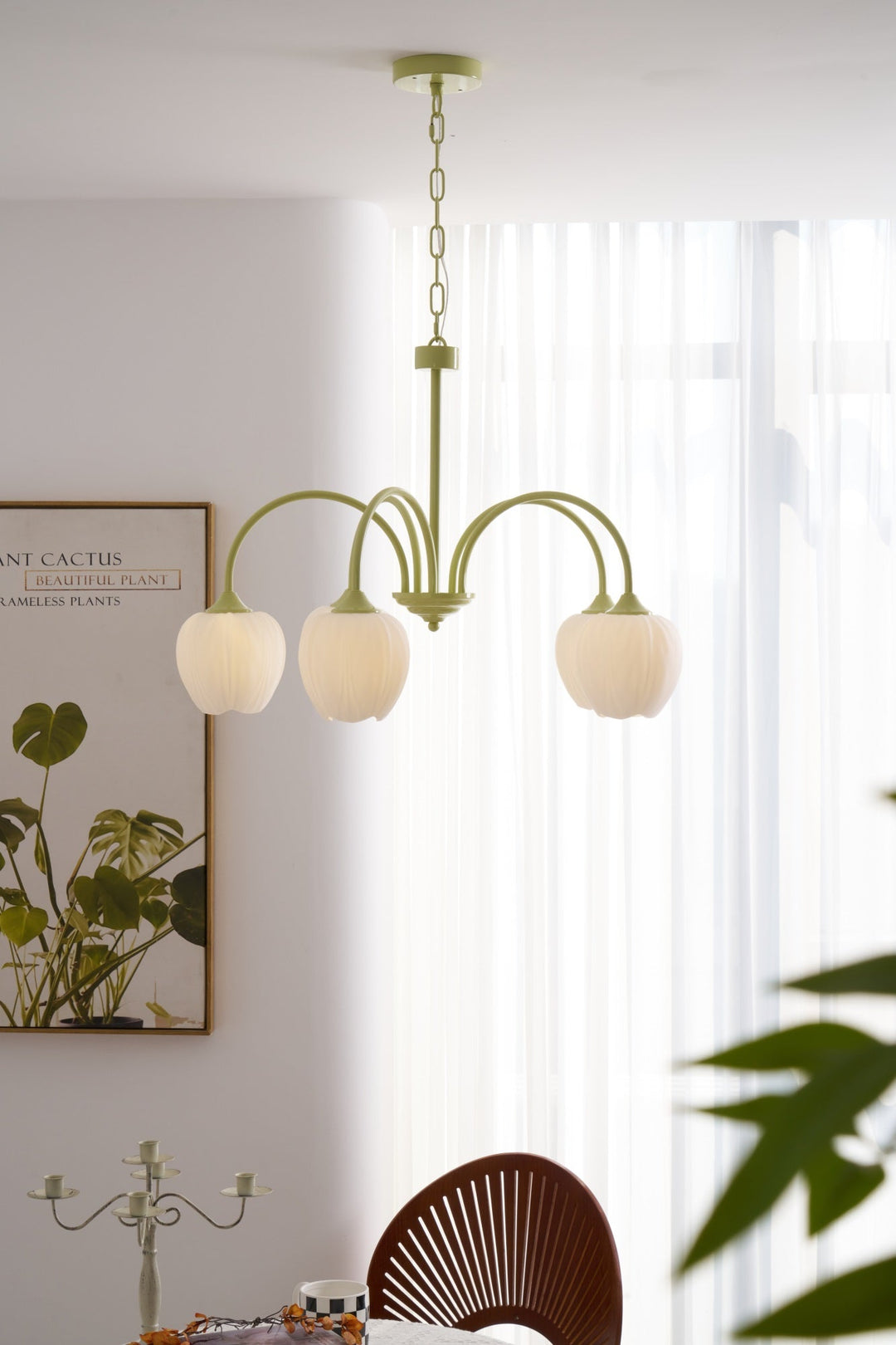 Żyrandol Tulip Matcha