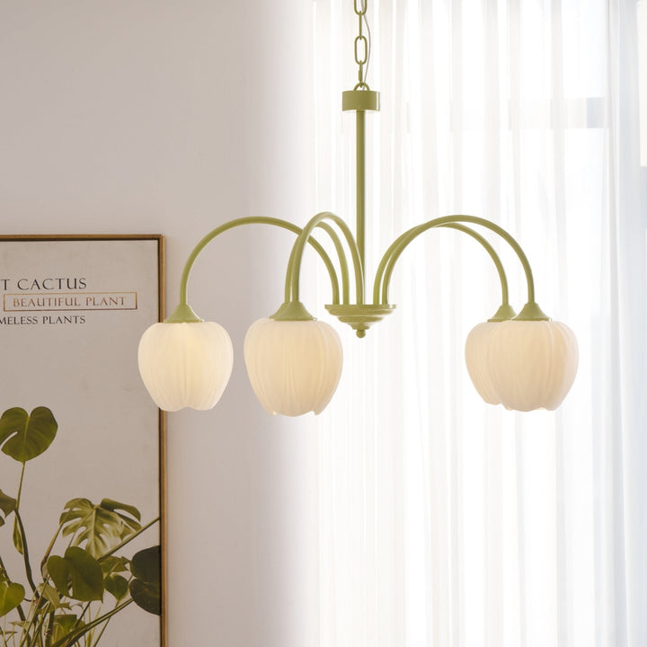 Żyrandol Tulip Matcha