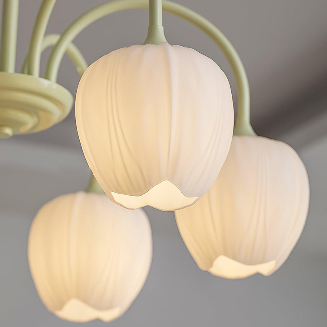 Żyrandol Tulip Matcha
