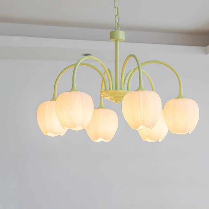 Żyrandol Tulip Matcha
