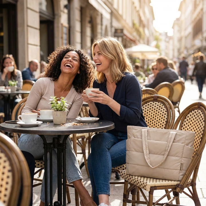 Carrella - Pikowana Torba Chmurowa