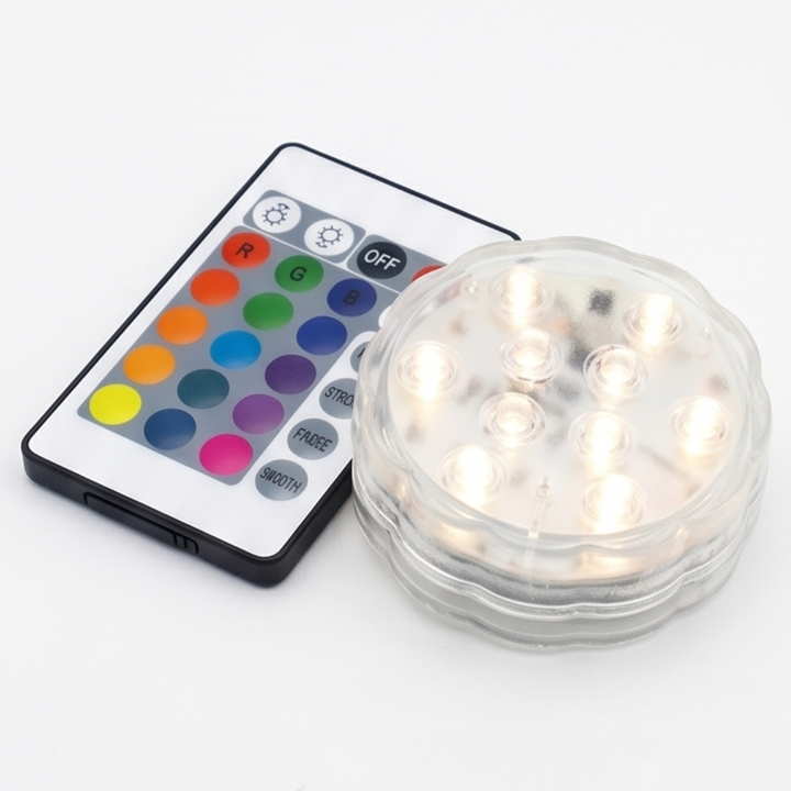 LumaGlow – Podwodna Lampa Basenowa z Pilotem (2 szt.)