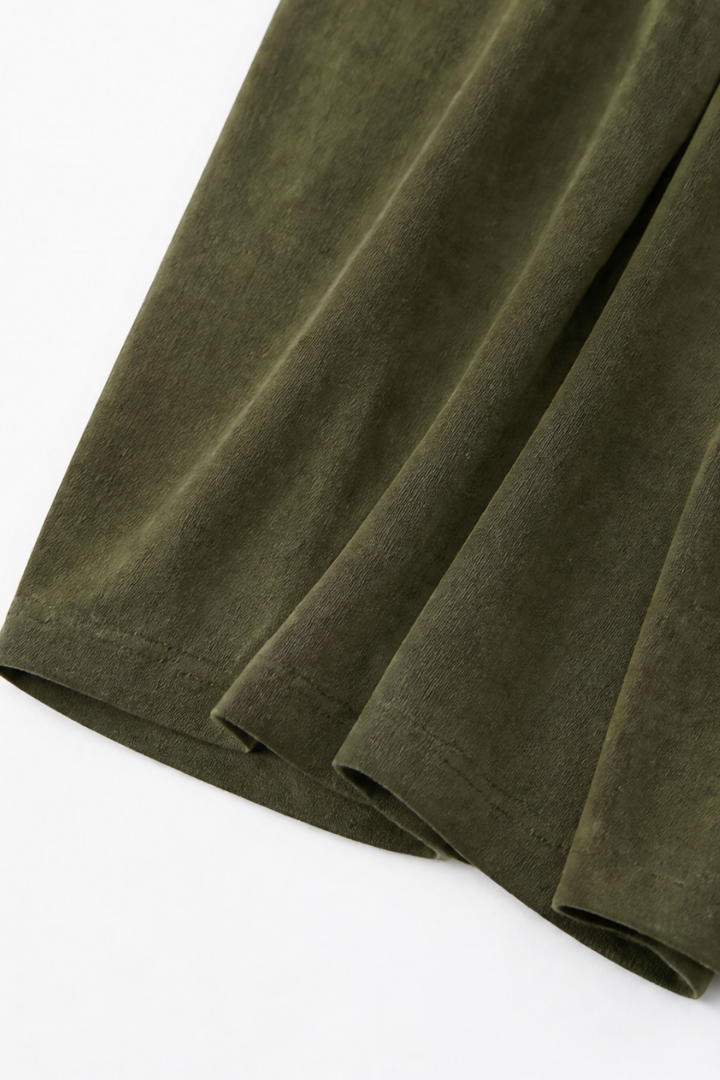 Wrapwell – Zestaw topu w krzyż i spodni o szerokich nogawkach