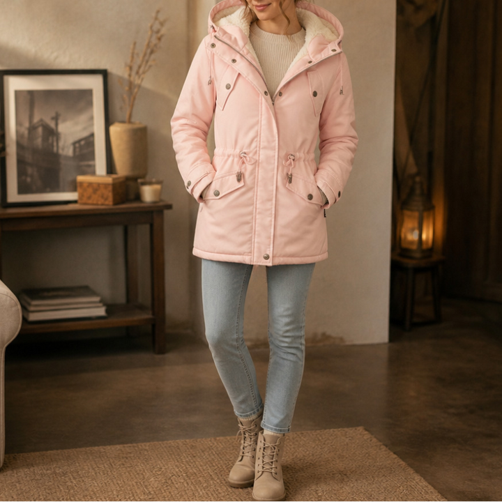 Warmbella – Parka z ociepleniem i taliowaniem