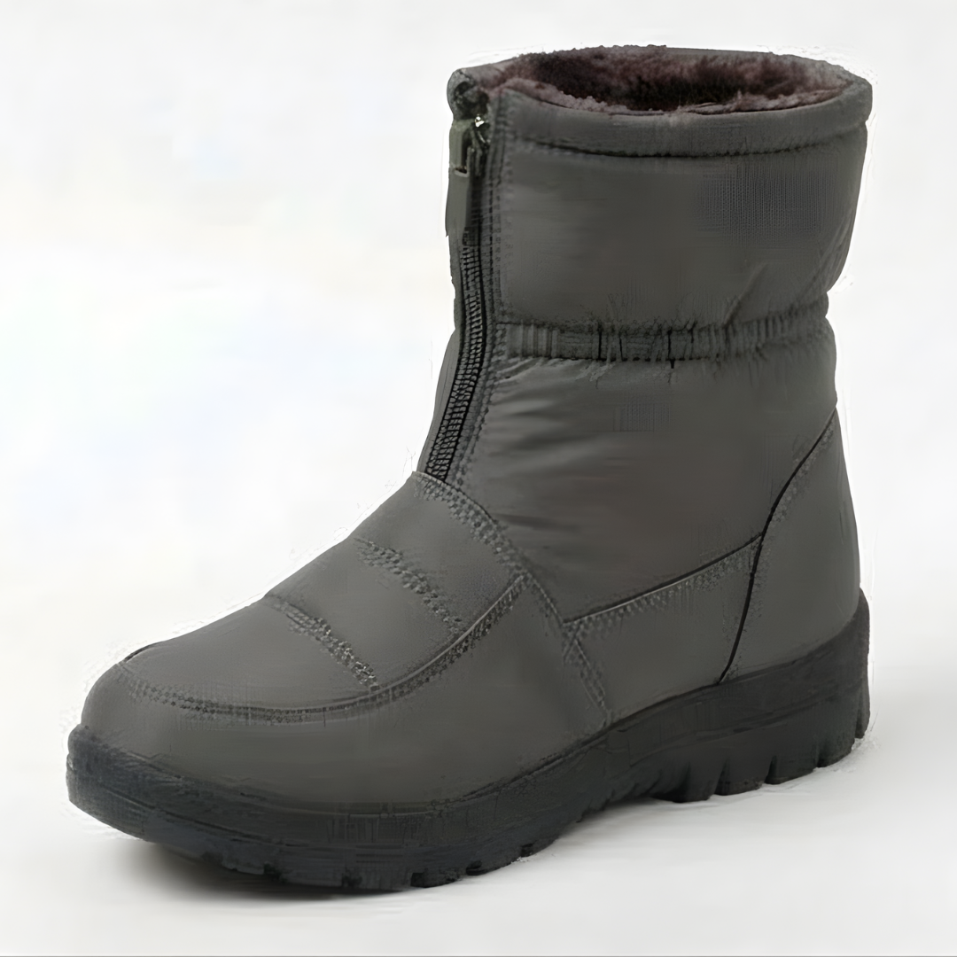 Snowstep - Wodoodporne zimowe buty z futrem