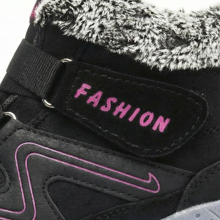 Snowstep – Damskie Zimowe Botki z Futrem