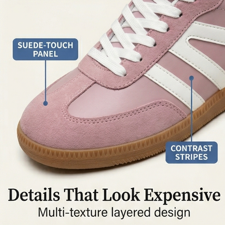 Vossa - Kobiece Retro Sneakers z Wyściółką
