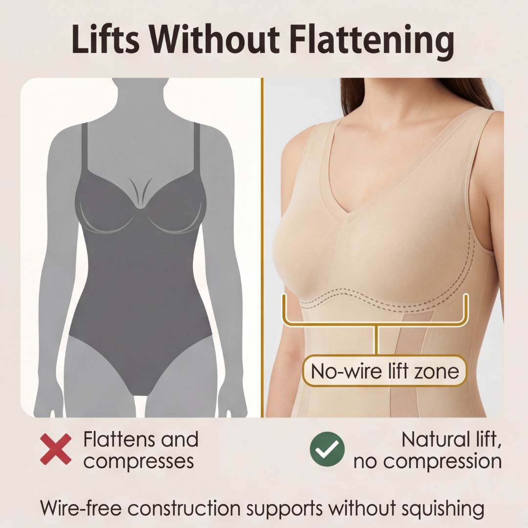 Silhouesse – Bezszwowy body modelujące całe ciało