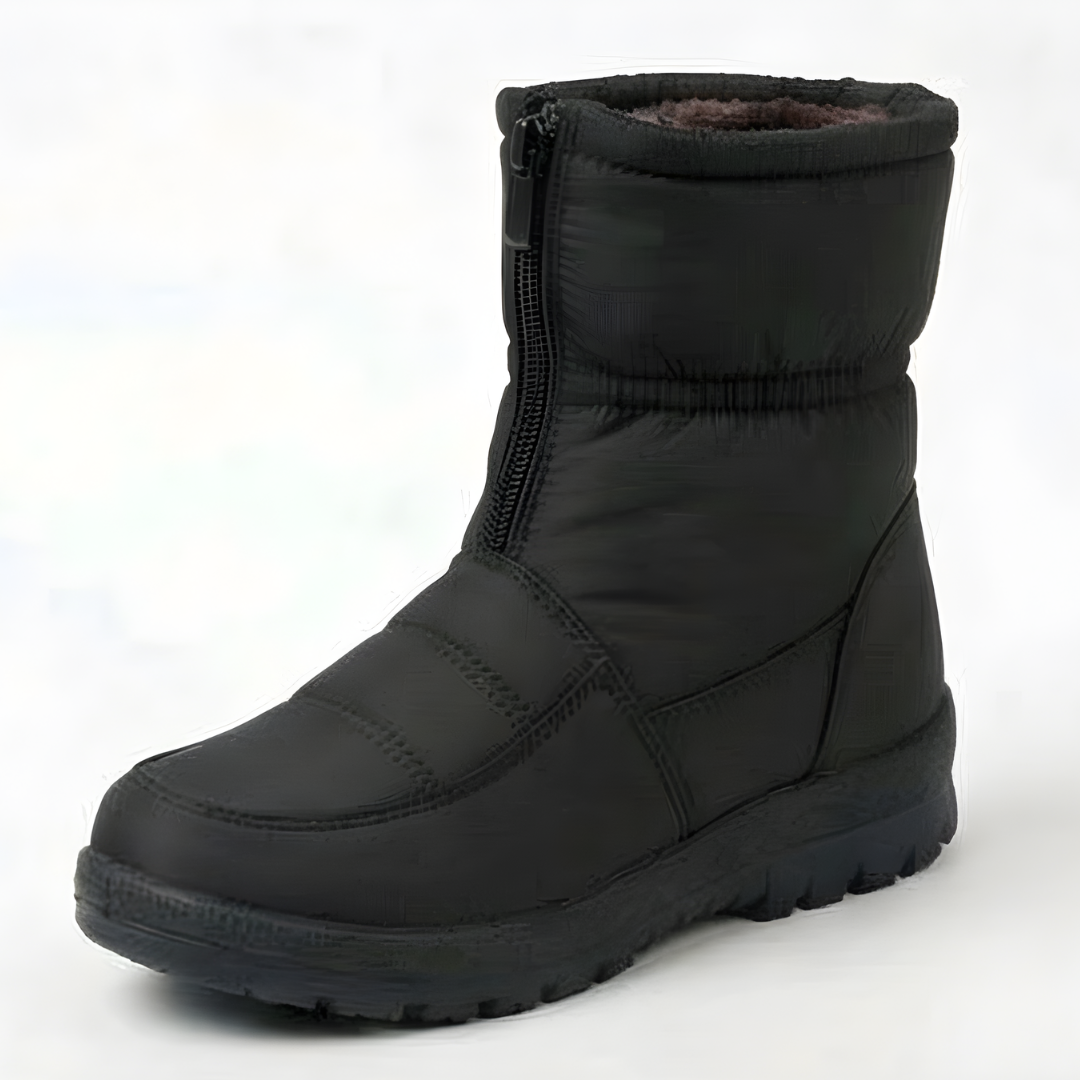 Snowstep - Wodoodporne zimowe buty z futrem