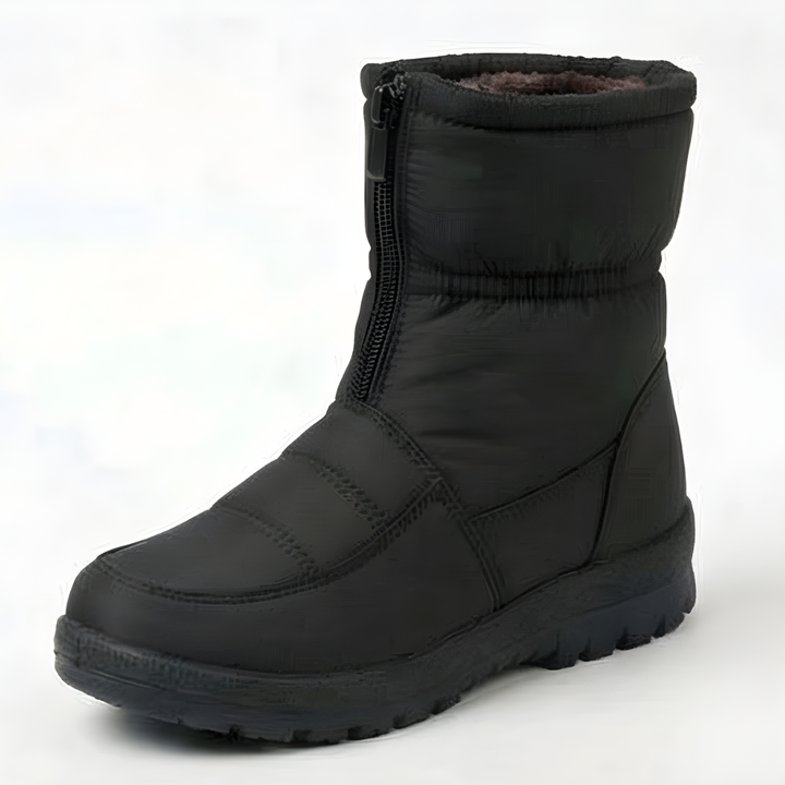 Snowstep - Wodoodporne zimowe buty z futrem