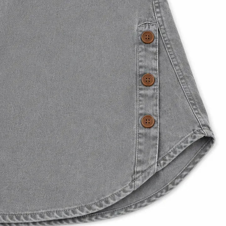 Avelyn – Tunika Henley z bocznymi guzikami dla kobiet