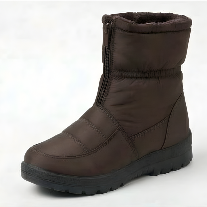 Snowstep - Wodoodporne zimowe buty z futrem