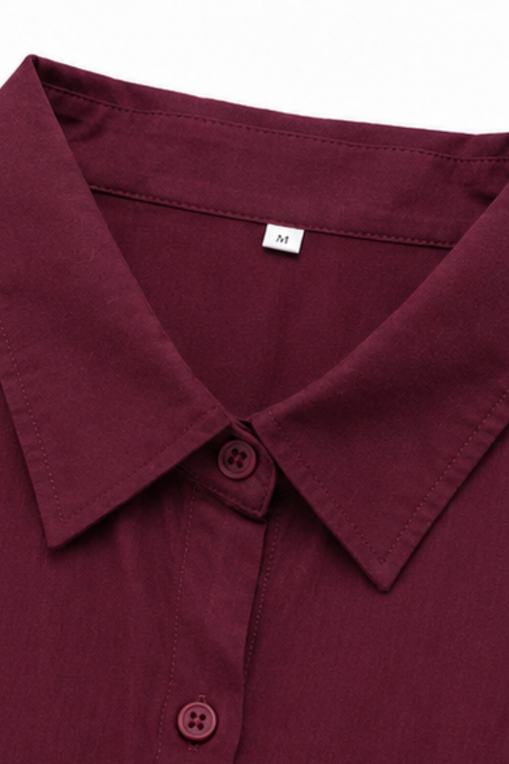 Wearbella – Oversized Bawełnowo-Lnianą Sukienka Maxi