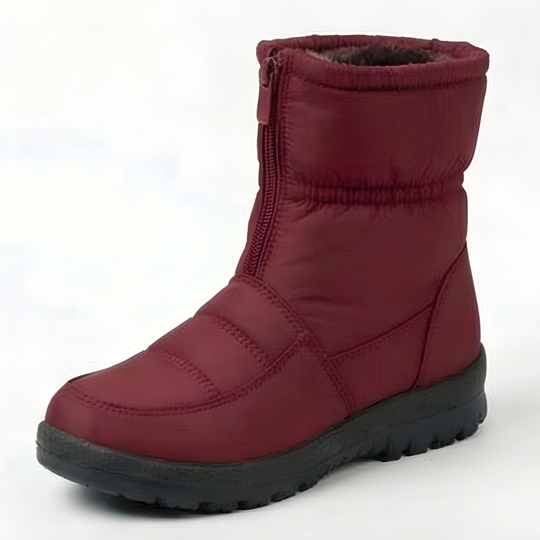 Snowstep - Wodoodporne zimowe buty z futrem