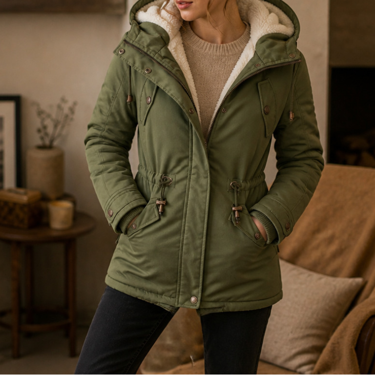 Warmbella – Parka z ociepleniem i taliowaniem