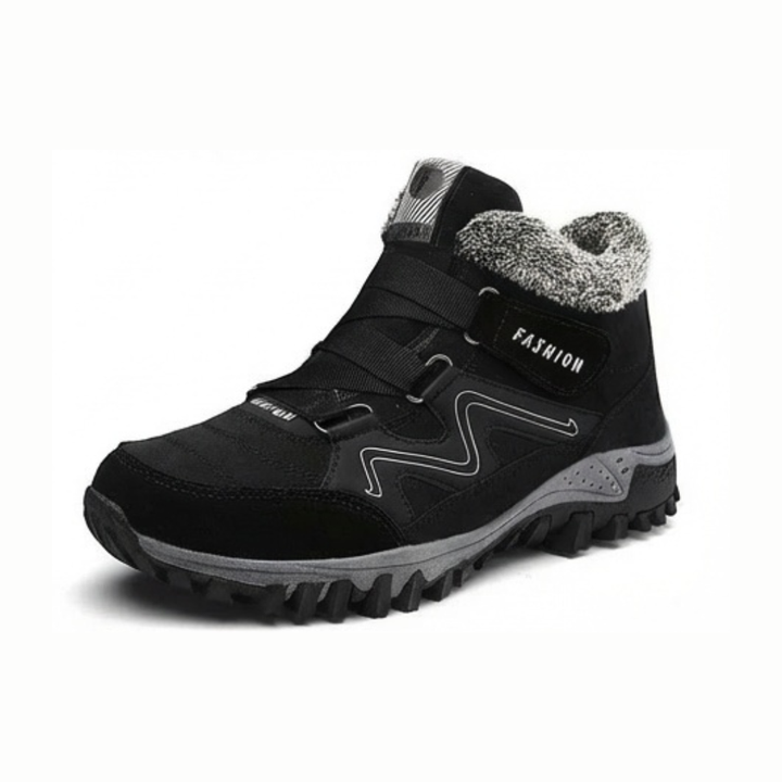 Snowstep – Damskie Zimowe Botki z Futrem