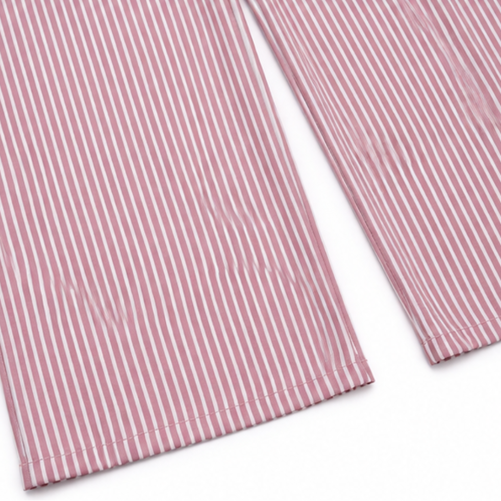 Wearbella – Kombinezon z regulowanymi ramiączkami w paski, wysoki stan