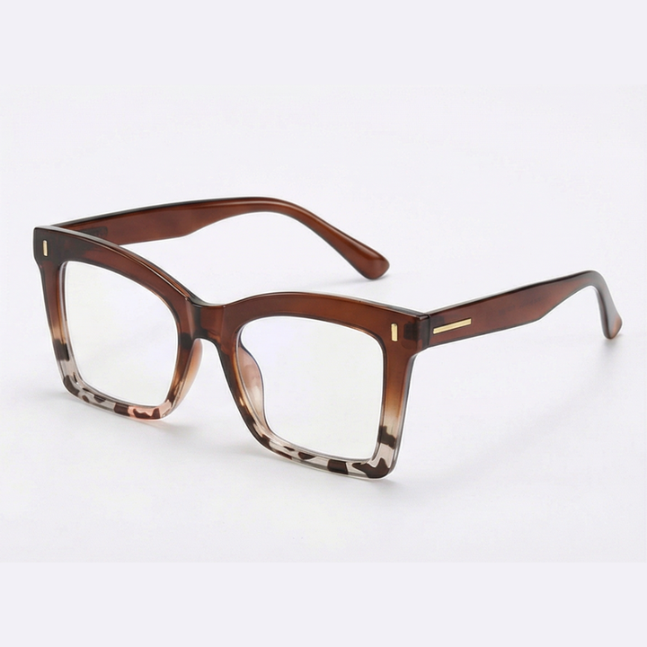Clarisse – Stylowe Okulary Powiększające w Rozmiarze Oversize dla Kobiet