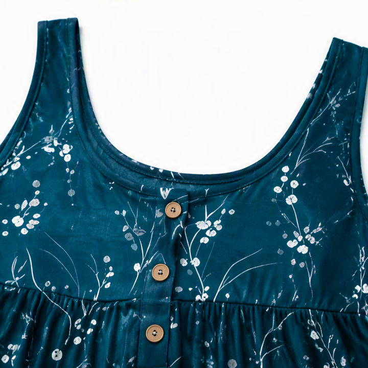 Stillwear – Sukienka Maxi, która opada, nigdy się nie przylega