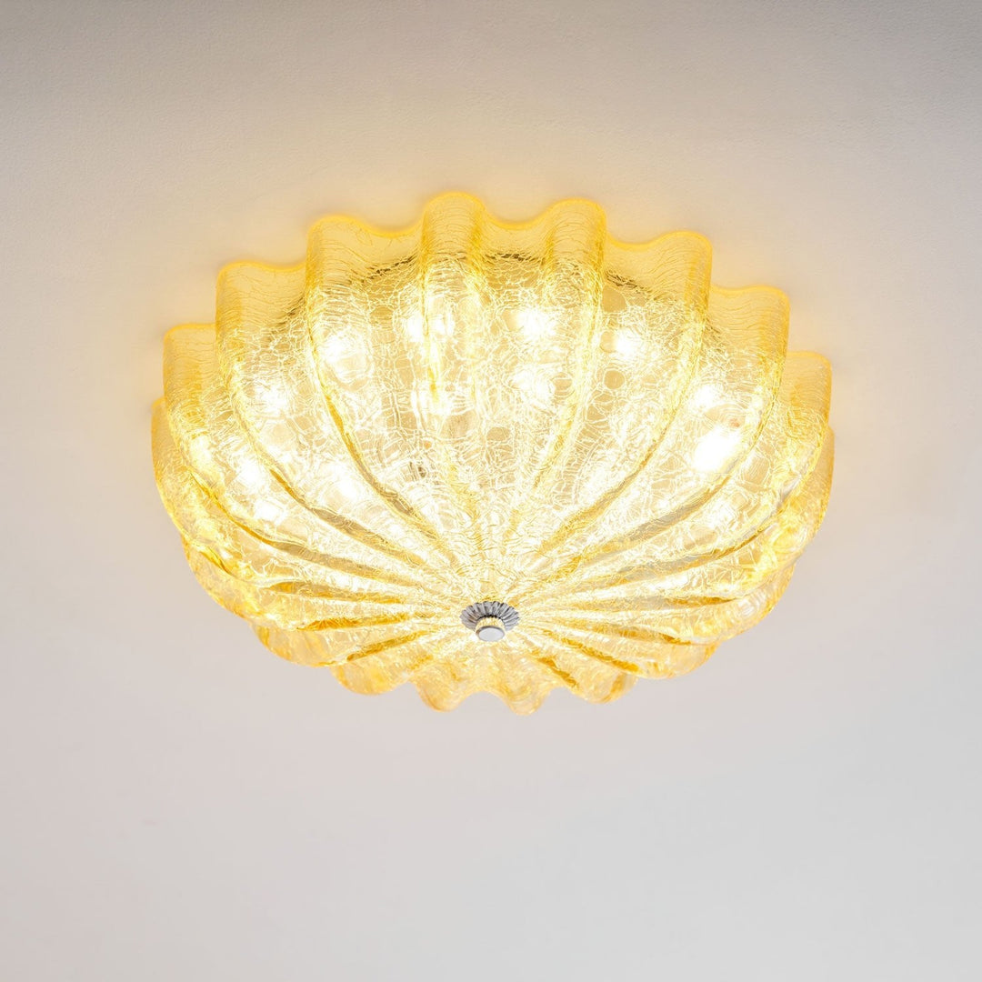 Murano Szkło Muflowane Lampa sufitowa