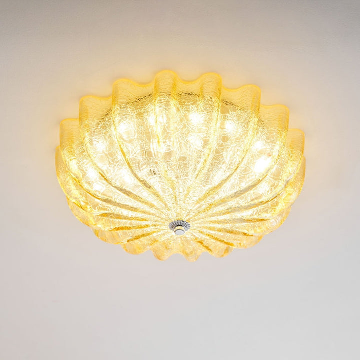 Murano Szkło Muflowane Lampa sufitowa
