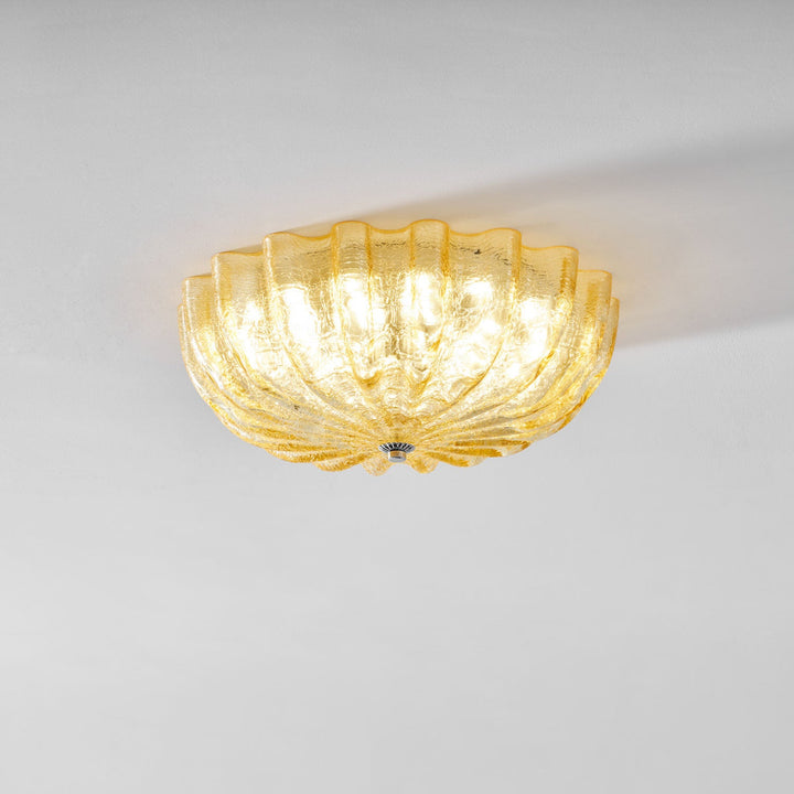 Murano Szkło Muflowane Lampa sufitowa