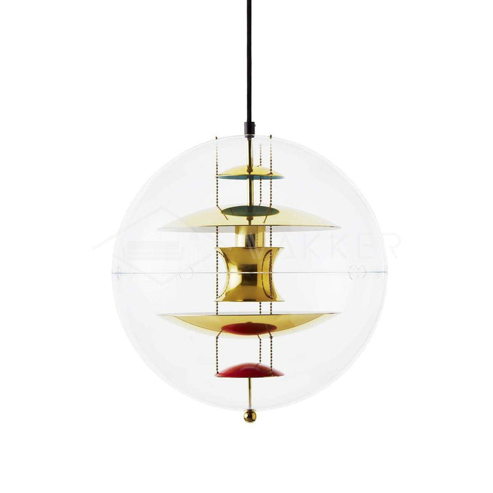 Lampa wisząca w kształcie okrągłej kuli
