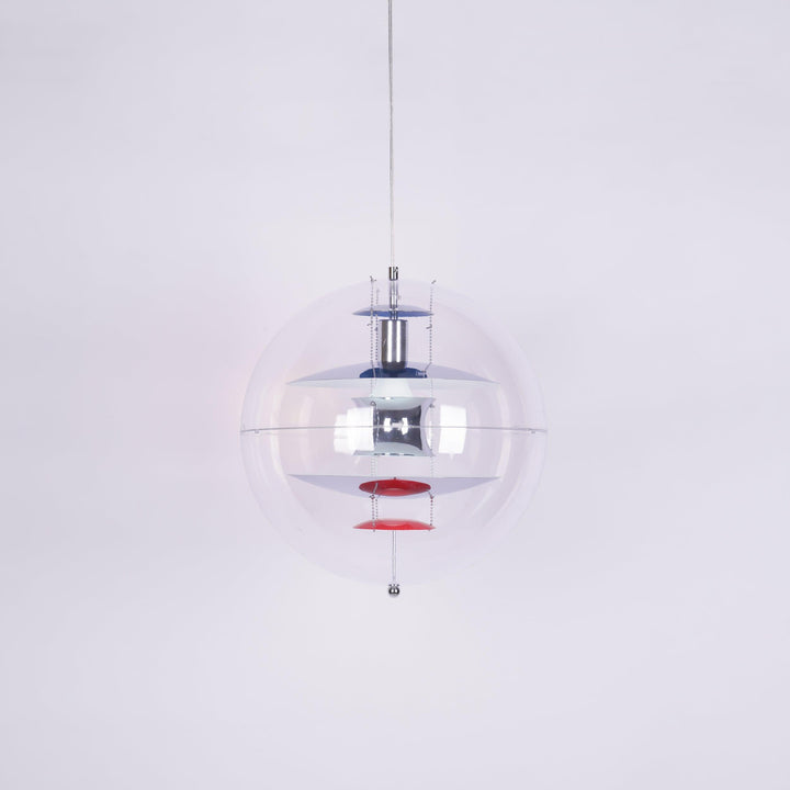 Lampa wisząca w kształcie okrągłej kuli