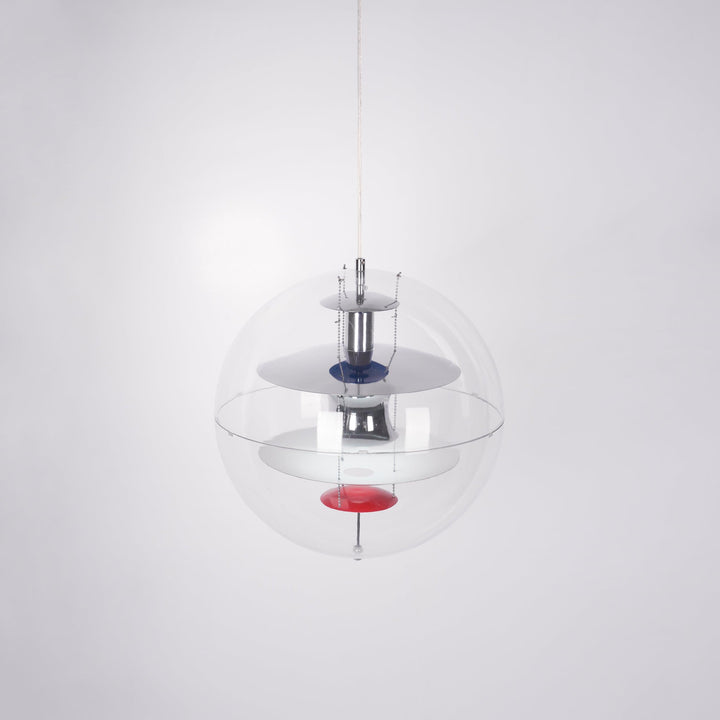 Lampa wisząca w kształcie okrągłej kuli