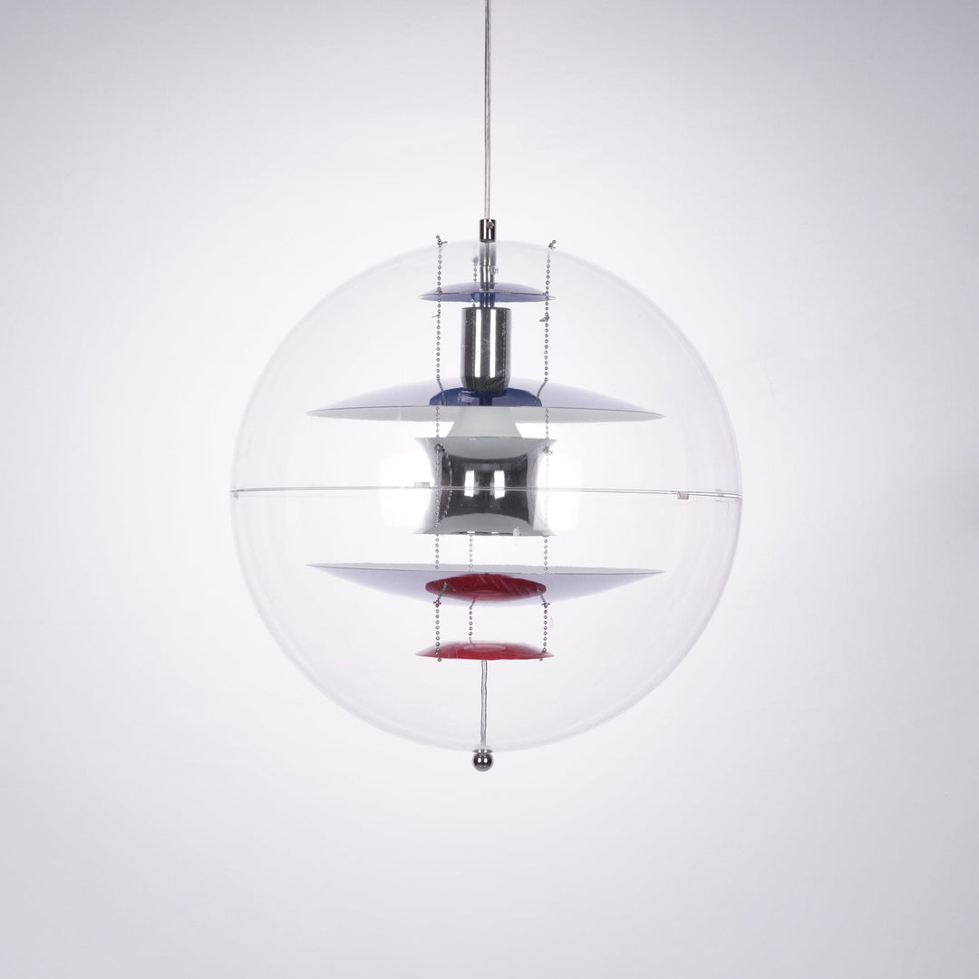 Lampa wisząca w kształcie okrągłej kuli