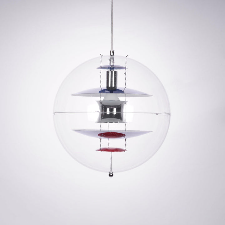 Lampa wisząca w kształcie okrągłej kuli