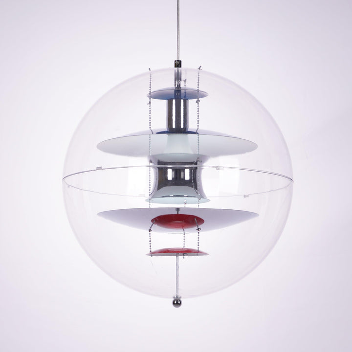 Lampa wisząca w kształcie okrągłej kuli