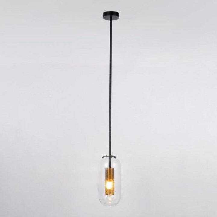Lampa wisząca Vadim z szklanym kloszem