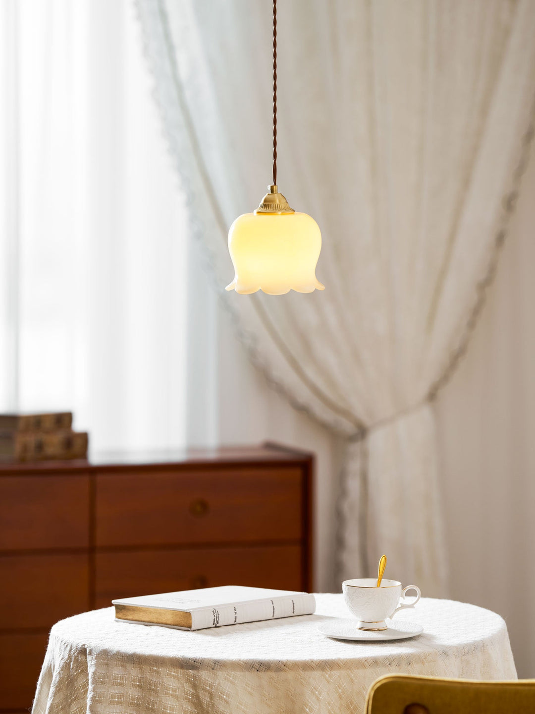 Lampa Wisząca Kwiat Doliny