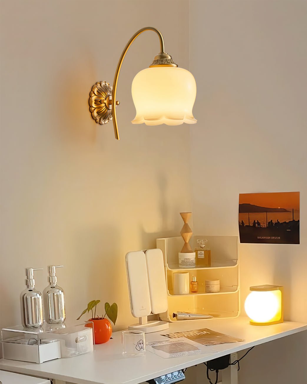 Lampa Ścienna Kwiatowa Doliny