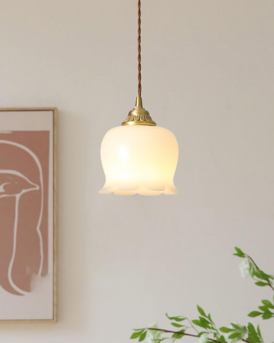 Lampa Wisząca Kwiat Doliny