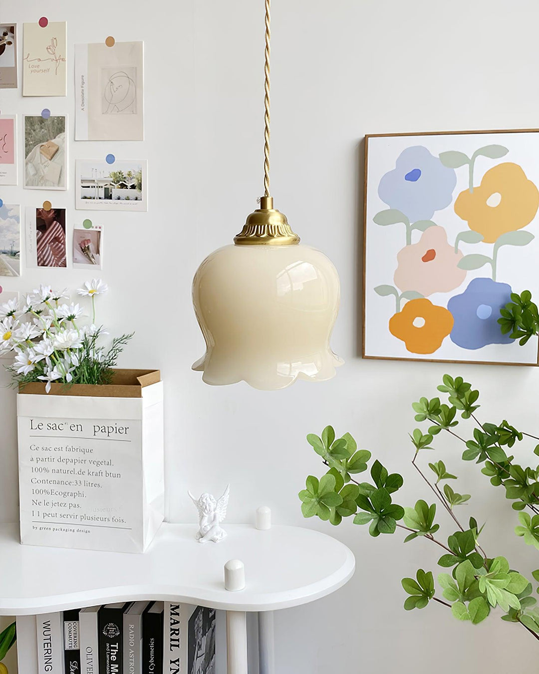 Lampa Wisząca Kwiat Doliny